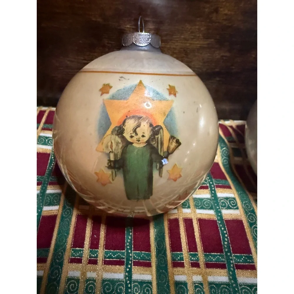 Vintage Sister Berta Hummel Christmas Ornaments 1975 1977 1978 Schmid Set of 3